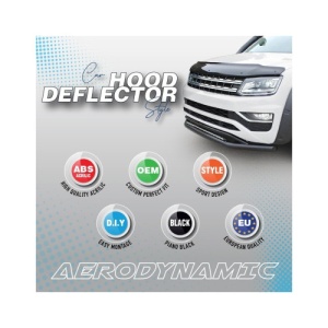 Deflector capota compatibil Renault Megane II 2003-2008 Cod: 28099 / DEF4 - Img 3