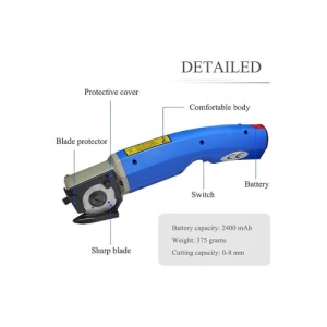 Foarfece rotativ fÄƒrÄƒ fir cu lamÄƒ de mare vitezÄƒ 50 mm Cod: YJ-C50 - Img 6