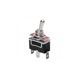 Intrerupator cu cheie cu 3 poziÈ›ii ON-OFF-ON cu 3 terminale 10A Cod: C00493 - Img 1