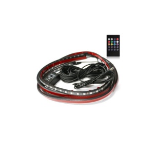 Kit banda LED RGB Digital cu aplicatie BTT sub masina 12V Cod: ZC06 - Img 2