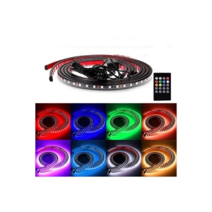 Kit banda LED SMD sub masina cu telecomanda Cod: LE55RGB / FS-001 - Img 3