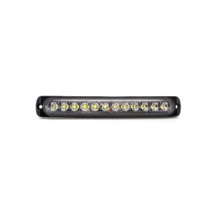 Lampa 12 LED profesionala stroboscopica lumina portocalie 12LED 12V-24V Cod: HH-12LEDBY - Img 1