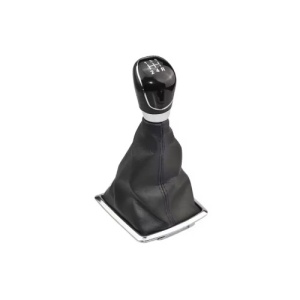 Maner si Manson schimbator imitatie piele compatibil Ford Focus MK2 2009-2015 5 viteze Cod: SC-153 - Img 1