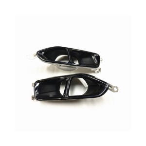 Ornament de toba compatibil BMW Seria 7 G11 G12 tip M 760i - Negru Cod:H201BL - Img 7