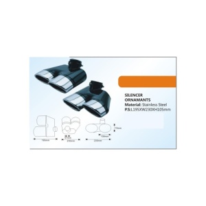 Ornament toba compatibil Mercedes E-Class W211 Cod: MW211D - Img 4