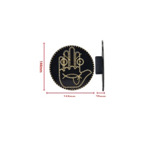 Panou LED tip emoticon zambaret , programabil, cu afisaje personalizabile controlate din telecomanda 12 gesturi Cod: FS-1804 - Img 5