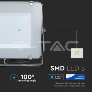 Proiector 200W LED Cip SMD SAMSUNG Corp Gri 6400K COD: 485 - Img 4