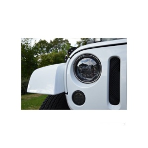 Proiector LED 7 inch 2 faze , lumina de zi DRL si semnalizare compatibil Jeep 12V Cod: ZC-7WY - Img 5
