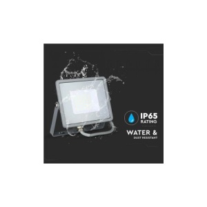 Proiector LED de 30W Cip SMD SAMSUNG Corp Gri 6400K COD: 456 - Img 2