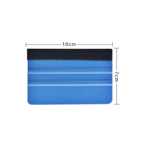 Racleta plastic montaj folie cu insertie material textil Cod: MR-60A - Img 2