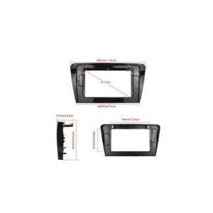 Rama Navigatie 10" cu cablaj si modul canbus compatibila Skoda Octavia III 2013-2020 Cod: NV3180 / GR1 - Img 3
