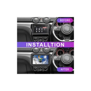 Rama Navigatie 9" cu cablaj compatibila Suzuki Swift V 2017-> Cod: NV3192 / GR1 - Img 5