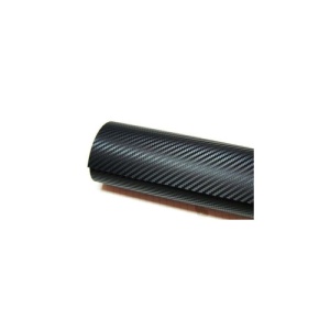 Rola folie carbon 3D Neagra cu tehnologie de eliminare a bulelor de aer 1,5x10m Cod: CF-10BL / MQ-05 - Img 1
