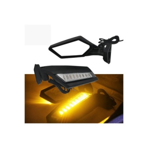 Set 2 oglinzi compatibile UTV sau Maverick X3 cu semnalizare Cod: FS-2019 - Img 3