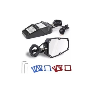 Set 2 oglinzi universale compatibile UTV sau Maverick X3 cu proiectoare Cod: FS-2024 - Img 1