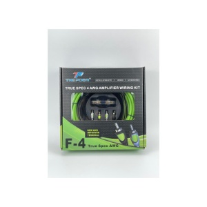 Set cablu cu siguranta pentru subwoofer profesional Cod: F4-4G - Img 1