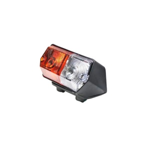 Set lampi semnalizare si pozitie tractor fata, stanga si drapta cu bec 12V U-650 Cod: LSF-1D / LSF-3S - Img 4