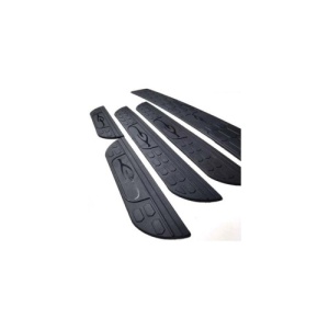 Set ornament protectie praguri interior culoare Negru Mat Cod: ELTV1-4MB - Img 1