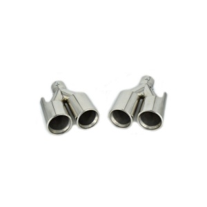 Set ornament toba stanga dreapta Crom compatibil BMW pachet M Cod: 7100417 - Img 1