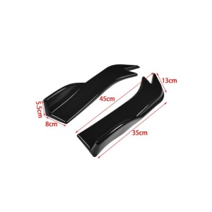 Set prelungire coltar bara spate culoare Negru Lucios Cod: UNIV-008 - Img 2
