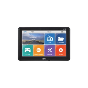 Sistem de navigatie gps pni l810 ecran 7 inch, 800 mhz, 256mb ddr, 8gb memorie interna, fm transmitter - Img 1