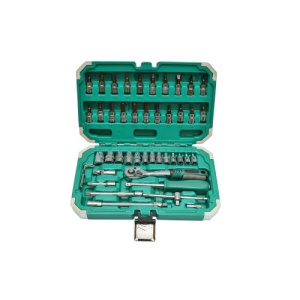 Trusa chei tubulare, torx, hex cu clichet 46 piese Breckner Germany Cod: BK80653 - Img 1