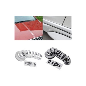 Abtibild decorativ 2 linii pentru caroserie 10mm x10metri - Img 2