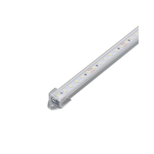 Banda led rigida 5630 korea chip cu profil 886AL 1m, 12V, lumina alb rece 6000k 18W Cod: ALSZ05 - Img 1
