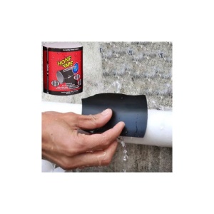 Banda rezistenta la apa Super Adeziva Flex Tape culoare transparent 10cmx1,5m Cod: AT113 - Img 2