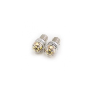 Bec o faza BAU15S PY21W T.N. 15SMD 2835 12V CANBUS nonpolar 320 lumen / Lumina galbena Cod: SPT15-1156-Y - Img 1