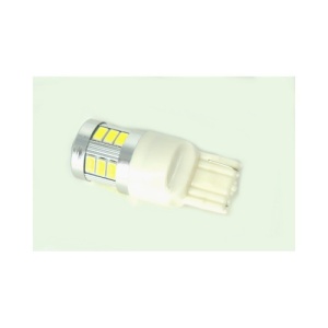 Bec o Faza T20 7440 / 5630 18SMD Canbus 9V-30V nonpolar,lumina alba Cod:JSUN20 - Img 2