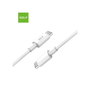 Cablu Type C - Type C PD QC 65W Alb Cod: GC-81C - Img 2