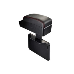Cotiera universala culoare Neagra si cusatura Rosie Cod: 1309 - Img 1