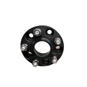 Distantier jante auto 5x114,3 30mm Negru prindere dubla cu piulite M12x1,5 67,1-66,1 Cod: DST3020 - Img 3
