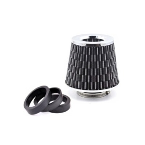 Filtru de aer sport universal 76mm Carbon FLEX - Img 1