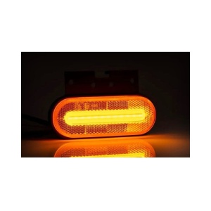 Lampa gabarit 124x51 LED galbena cu suport 12-36V Fristom Cod: FT-070Z+K - Img 3