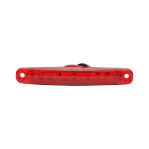 Lampa laterala de gabarit cu LED rosu 12/24V Cod: BK69488 - Img 1