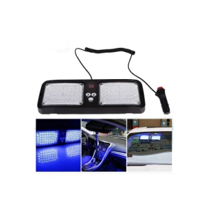 Lampa Led parasolar stroboscopica 12V lumina Albastra Cod: 113A - Img 4