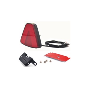Lampa pozitie si stop frana LED F1 Lumina neon Rosie cu joc de lumini 12V Cod: ZC-METR1 - Img 2