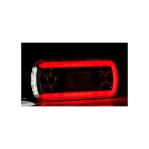 Lampa spate 220x100, 6 functii, cu mers inapoi si numar, LED, Fristom Cod: FT-130 COF - Img 5
