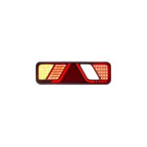 Lampa stop 450x138, 24V, LED, 6 functii, ceata, mers inapoi, cu triunghi, stanga/dreapta Cod: FT-700-066 - Img 3