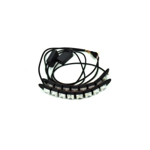 Lumini de zi DRL cu functie de semnalizare FLOW 12V Cod: BO8LED - Img 2