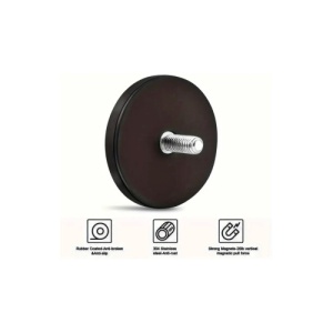 Magnet M6 cu tija si filet exterior Ã˜ 135mm Cod: D135-M6 - Img 2