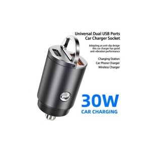 Mufa incaricator auto mini cu Quick Charge USB QC4.0 100W si PD30W Cod: A088 / 100W - Img 3