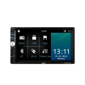 Multimedia 2DIN Akai CA-2DIN7135S,display touchscreen 7 inch - Img 2
