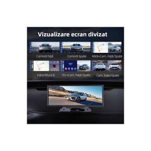 Navigatie Multimedia DVR 10.26" touch screen CarPlay si Android Auto wireless, Camera marsarier Cod: CHS-N91C - Img 9
