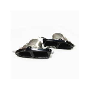 Ornament de toba compatibil BMW Seria 7 G11 G12 tip M 760i - Negru Cod:H201BL - Img 1