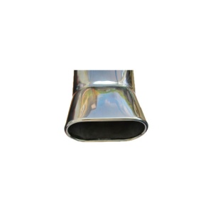 Ornament toba inox, intrare 6.2 cm, lungime 21 cm, latime maxima 14 cm Cod: 1167 - Img 2