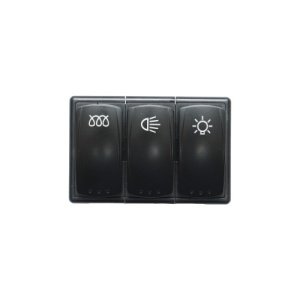 Panou comanda, comutator 3 butoane universal Cod: DISKX50 - Img 1