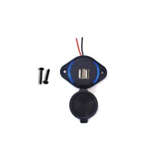 Panou mufa USB 4,8A si siguranta Cod: MCA035B - Img 2